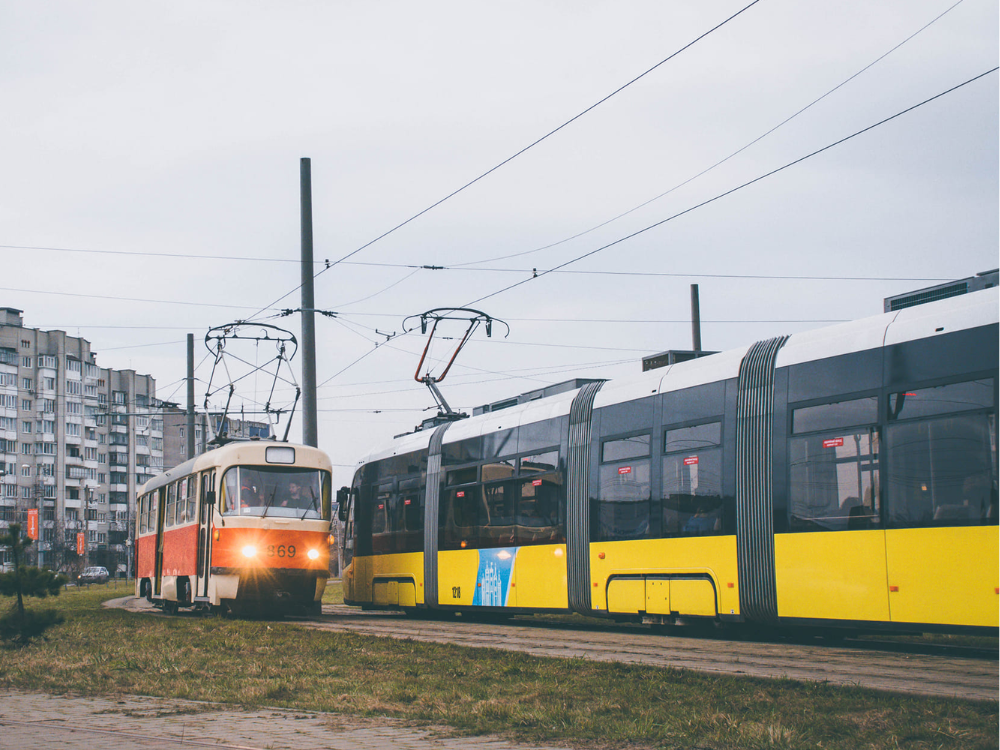 The Lviv tram is 129 years old!